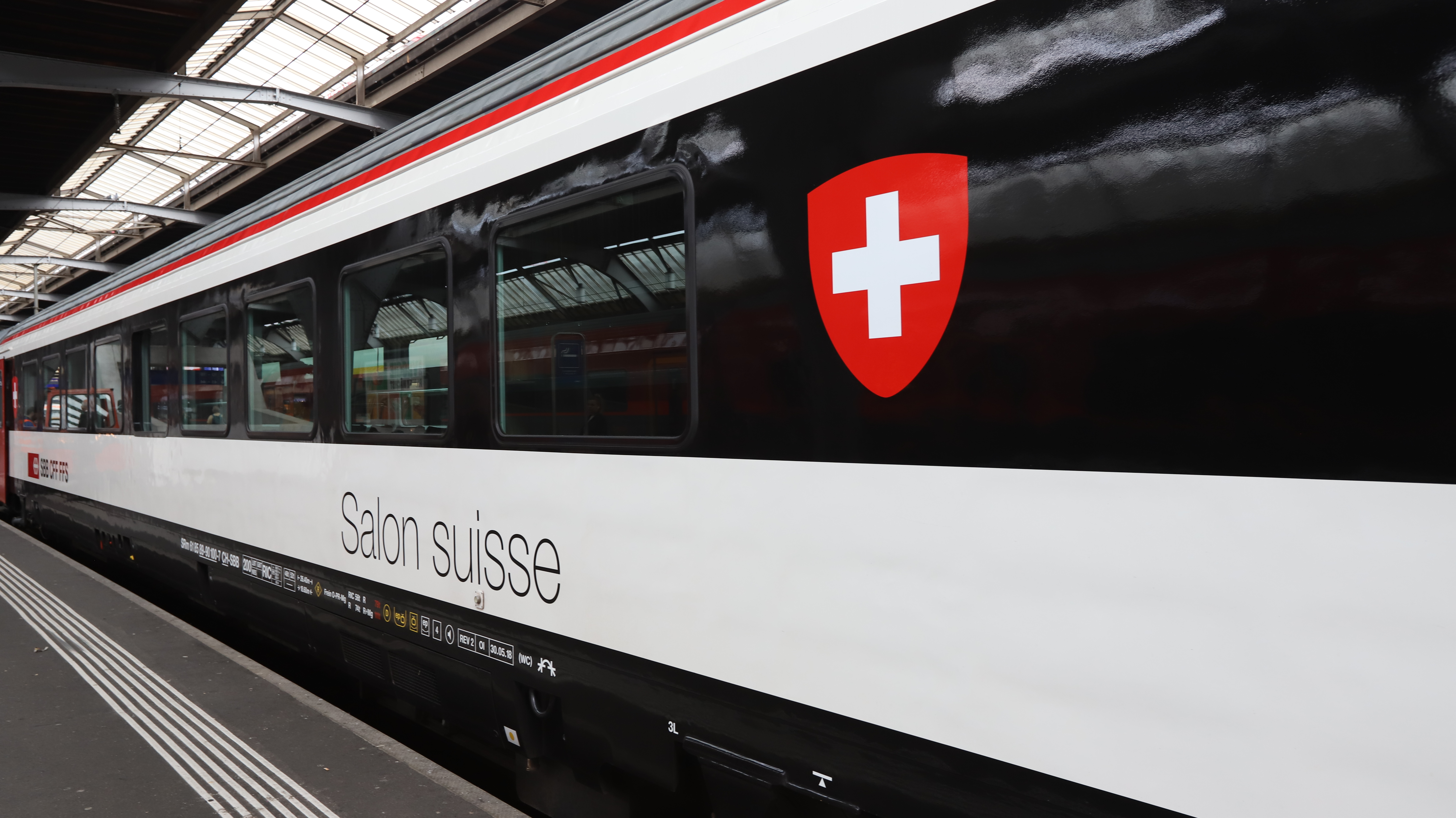 360-Grad-Fotografie Salon suisse im Rahmen des Praktikums bei der SBB